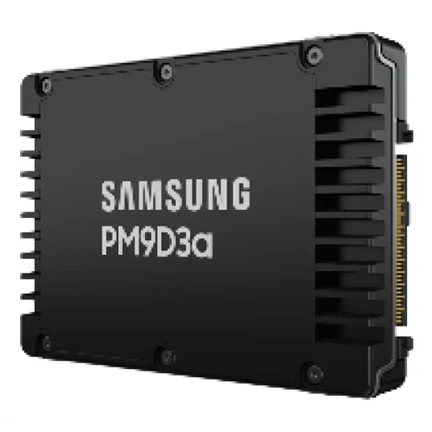 Samsung PM9D3a szerver SSD 2,5" PCIe 5.0 x4 12000/6000MB/s 3,84TB