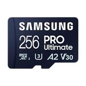 Samsung Pro Ultimate memóriakártya microSDXC, UHS-I, U3, V30, A2, 200/130MB/s, 256GB