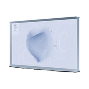 Samsung 65" The Serif QLED 4K LS01B Smart TV 360 fokos kialakítással (2023) - Pamut kék