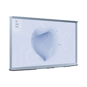 Samsung 65" The Serif QLED 4K LS01B Smart TV 360 fokos kialakítással (2023) - Pamut kék