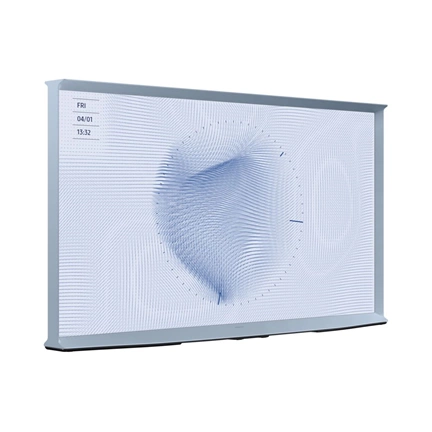 Samsung 65" The Serif QLED 4K LS01B Smart TV 360 fokos kialakítással (2023) - Pamut kék