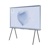 Samsung 65" The Serif QLED 4K LS01B Smart TV 360 fokos kialakítással (2023) - Pamut kék