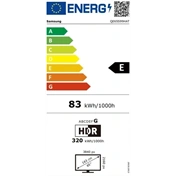 Samsung QE65S99HATXXH OLED 4K UHD Smart TV, 165 cm