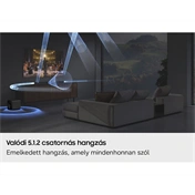 Samsung Q szériás hangprojektor HW-Q800H 5.1.2 csatornás, mélynyomóval