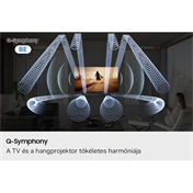 Samsung Q szériás hangprojektor HW-Q800H 5.1.2 csatornás, mélynyomóval