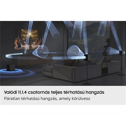 Samsung Q szériás hangprojektor HW-Q990H 11.1.4 csatornás, mélynyomóval és hátsó hangszórókkal