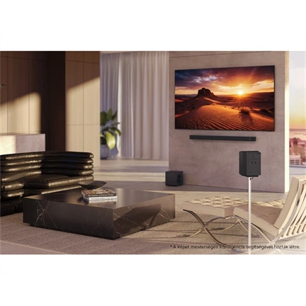 Samsung Q szériás hangprojektor HW-Q990H 11.1.4 csatornás, mélynyomóval és hátsó hangszórókkal