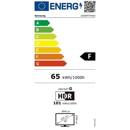 Samsung UE50M74HAUXXH Mini LED 4K UHD Smart TV, 127 cm