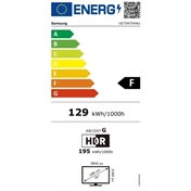 Samsung UE75M70HAUXXH Mini LED 4K UHD Smart TV, 190 cm