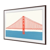 Samsung 85" The Frame (LS03A/LS03B/LS03D) keret – modern barna