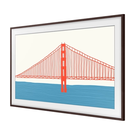 Samsung 85" The Frame (LS03A/LS03B/LS03D) keret – modern barna