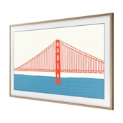 Samsung 85" The Frame (LS03A/LS03B/LS03D) keret – modern tikfa