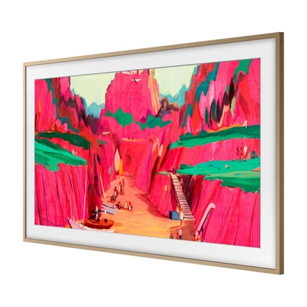 Samsung 85" The Frame (LS03F) keret – modern tikfa
