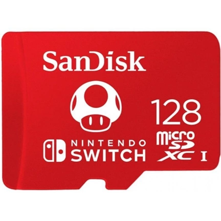 SanDisk microSDXC Extreme 128GB (U3/UHS-I/Cl.10/R100/W90) for Nintendo Switch (183552) SanDisk microSDXC Extreme 128GB (U3/UHS-I/Cl.10/R100/W90) for Nintendo Switch (183552)