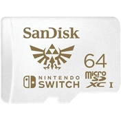 SanDisk microSDXC Extreme 64GB (U3/UHS-I/Cl.10/R100/W60) for Nintendo Switch