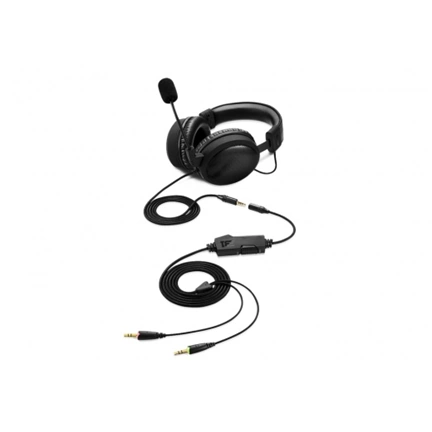 Sharkoon B1 2.0 stereo headset fekete