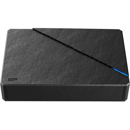 Silicon Power HDD Stream - S07 8TB 3.5", adaptor EU, Led light, Black SP080TBEHDS07C3K Silicon Power HDD Stream - S07 8TB 3.5", adaptor EU, Led light, Black SP080TBEHDS07C3K
