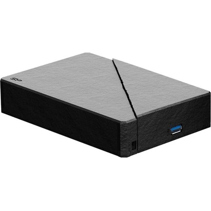 Silicon Power HDD Stream - S07 8TB 3.5", adaptor EU, Led light, Black SP080TBEHDS07C3K Silicon Power HDD Stream - S07 8TB 3.5", adaptor EU, Led light, Black SP080TBEHDS07C3K