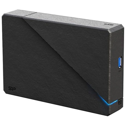 Silicon Power HDD Stream - S07 8TB 3.5", adaptor EU, Led light, Black SP080TBEHDS07C3K Silicon Power HDD Stream - S07 8TB 3.5", adaptor EU, Led light, Black SP080TBEHDS07C3K