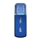 Silicon Power  Helios - 202 128GB  Data transfers up to 5 Gbps, Aluminum casing, Blue SP128GBUF3202V1B