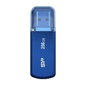Silicon Power  Helios - 202 256GB  Data transfers up to 5 Gbps, Aluminum casing, Blue SP256GBUF3202V1B