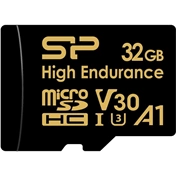 Silicon Power mSD Card Golden Series - High Endurance 32GB High endurance MicroSD Card
