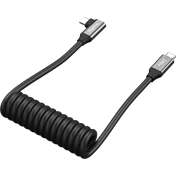 SmallRig 5730 Spirál USB-C adatkábel (egyenes–derékszögű)