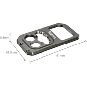 SmallRig 17mm threaded lens backplane for iPhone 13 Pro Max cage 3634