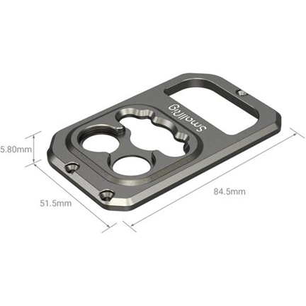 SmallRig 17mm threaded lens backplane for iPhone 13 Pro cage 3635