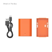 SmallRig 4969 NP FZ100 USB C Rechargeable Camera Battery (Orange)