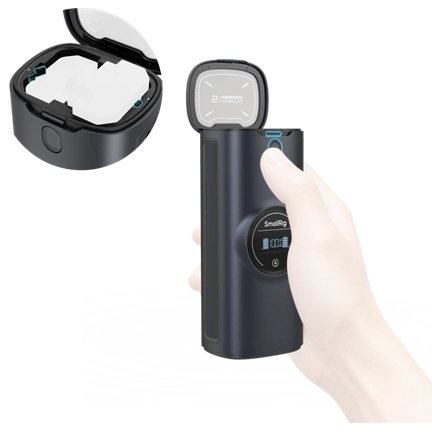 SmallRig 5109 Power Bank akkumulátortöltő tok készlet Sony NP-FZ100 akkumulátorokhoz