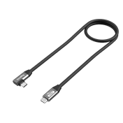 SmallRig 5732 USB-C adatkábel (egyenes–derékszögű) 100 cm | 40 Gbps + 240 W + 8K
