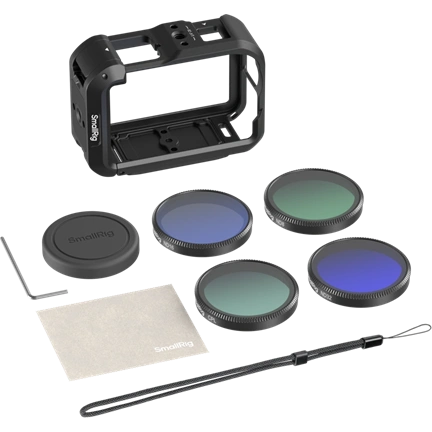 SmallRig 6374 Advanced profi keret készlet szűrőkkel DJI Osmo Action 6-hoz