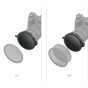 SmallRig 95mm CPL-VND Filter Kit with Rod Clamp 3864