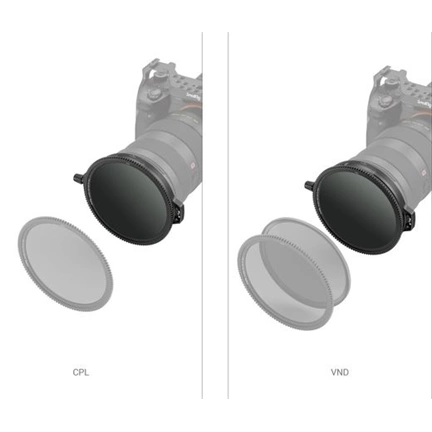 SmallRig 95mm CPL-VND Filter Kit with Rod Clamp 3864