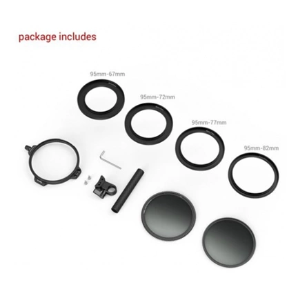 SmallRig 95mm CPL-VND Filter Kit with Rod Clamp 3864