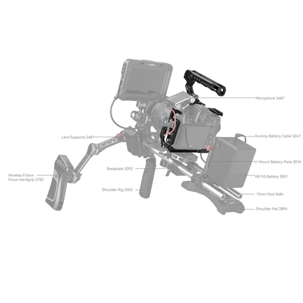 SmallRig Cage Kit for Nikon Z8 3941