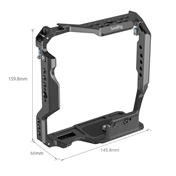 SmallRig Cage for Sony Alpha 7S III/Alpha 7 IV/Alpha 7R IV/Alpha 1 with VG-C4EM Battery Grip 3594