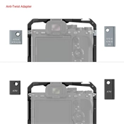 SmallRig Cage for Sony Alpha 7S III/Alpha 7 IV/Alpha 7R IV/Alpha 1 with VG-C4EM Battery Grip 3594