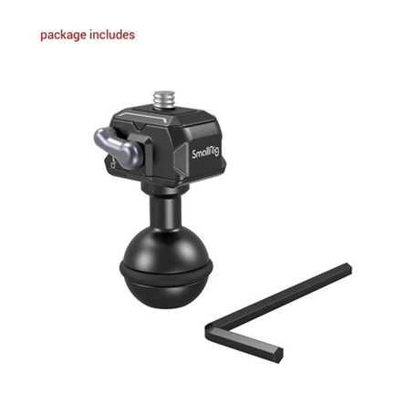 SmallRig Drop-in HawkLock mini Quick Release 1/4”-20 Ball Head 3600