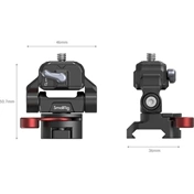 SmallRig Drop-in HawkLock mini Quick Release Monitor Mount with NATO Clamp 3601