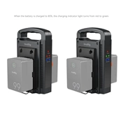 SmallRig Dual Channel V-Mount Battery Charger (European Standard) 4578