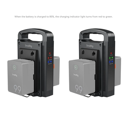 SmallRig Dual Channel V-Mount Battery Charger (European Standard) 4578