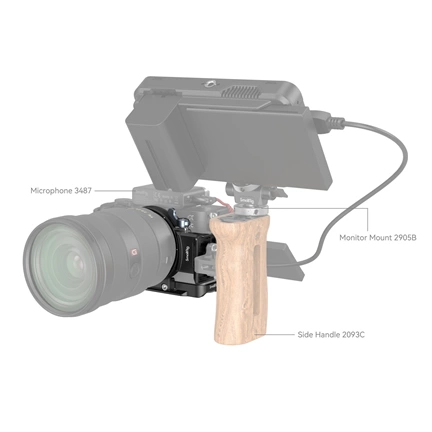 SmallRig Horizontal-to-Vertical Mount Plate Kit for Sony Alpha 7C II / Alpha 7CR 4570