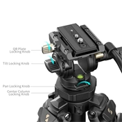 SmallRig Lightweight Video Carbon Fiber Tripod Kit AD 50 Pro 4420