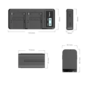 SmallRig NP-F970 Battery and Charger Kit 3823