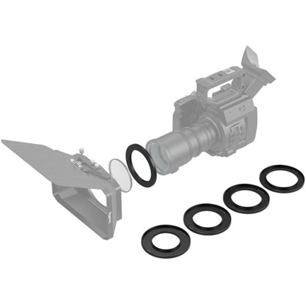 SmallRig Screw-In Reduction Ring Set with Filter Thread (67mm/72mm/77mm/82mm/86mm-114mm) for Matte Box 2660 3410 SmallRig Screw-In Reduction Ring Set with Filter Thread (67mm/72mm/77mm/82mm/86mm-114mm) for Matte Box 2660 3410