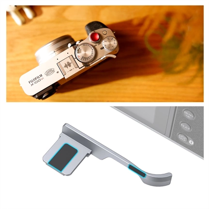 SmallRig Thumb Grip For FUJIFILM X100VI / X100V (Sliver) 4566