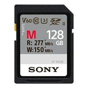 Sony 128GB SDXC UHS-II, U3, V60, 277/150 Mb/s memóriakártya (SFM128T2.SYM)