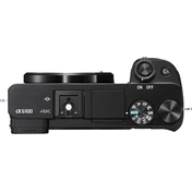 Sony Alpha 6100 digitális fényképezőgép váz (fekete, USB-C) + 16-50mm + 55-210mm objektív KIT